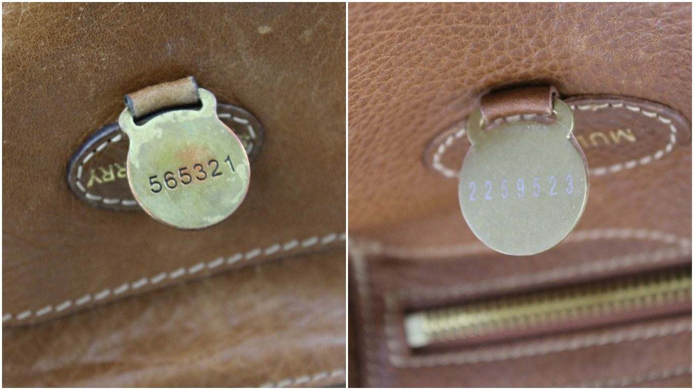 mulberry bag serial number check